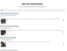 Tablet Screenshot of britishironworks.com